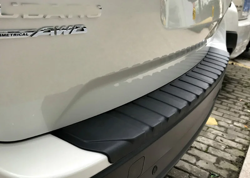 PP black Trunk Boot Plate For Subaru Forester SK 2019 2020 Rear Bumper Protector guard Forester 2013-2018 SJ Exterior Parts