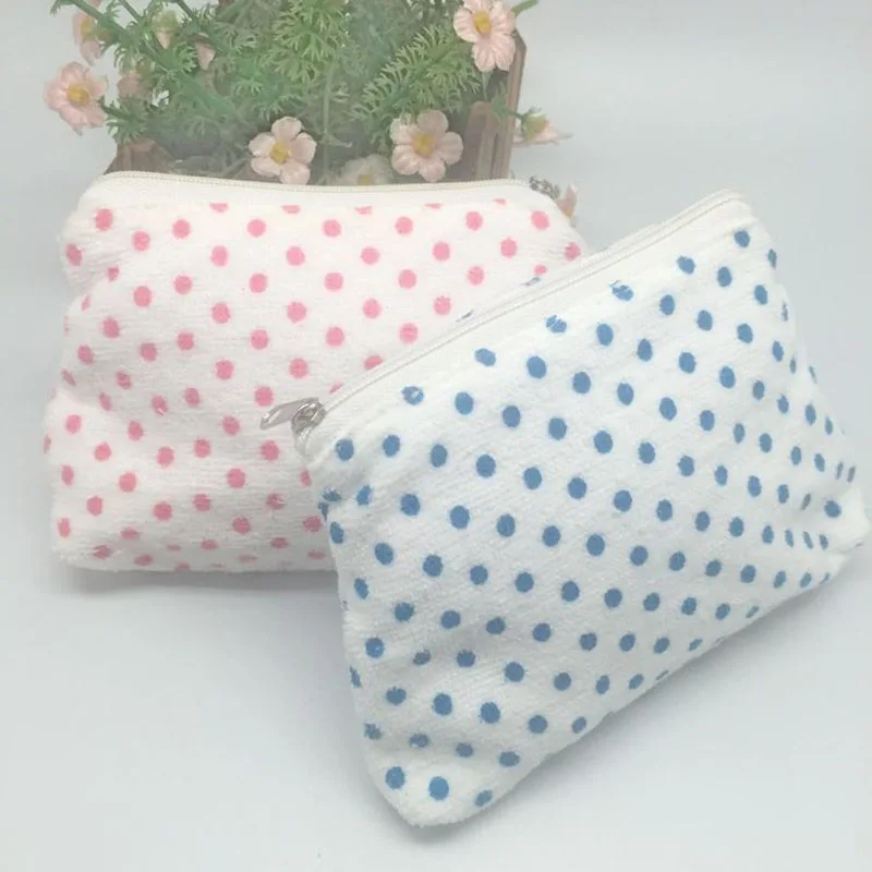 Handmade Cosmetic Bags Waterproof Cute Printing Pink Female Case Women Toiletry Pouch Pu Leather Make Up Bags For Girls