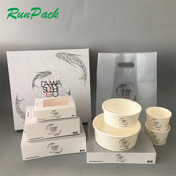 Custom Logo Printed Design Paper Card Cake Dessert Doughnut pastry box Packaging Food Grade Eco Take Away Boxes For Bakery shop