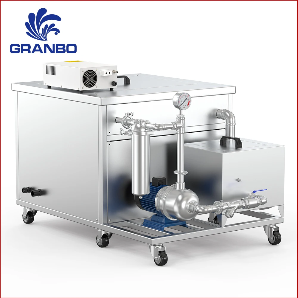 New Industrial Ultrasonic Cleaning Machine Automotive Engine Parts Efficient Electric Oil Decontamination Filter System