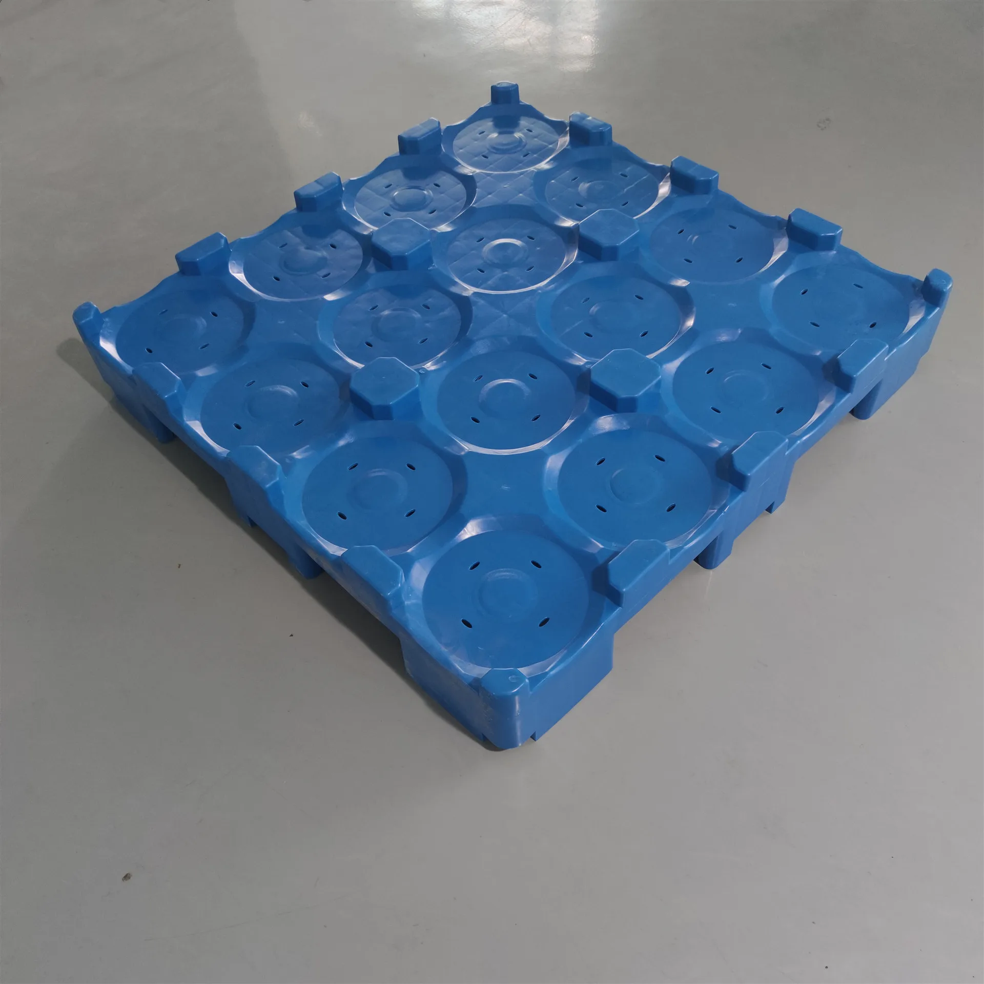 Best Quality HDPE Recyclable Stacking Plastic Rack Pallet for 5 Gallon Water Drum Transport