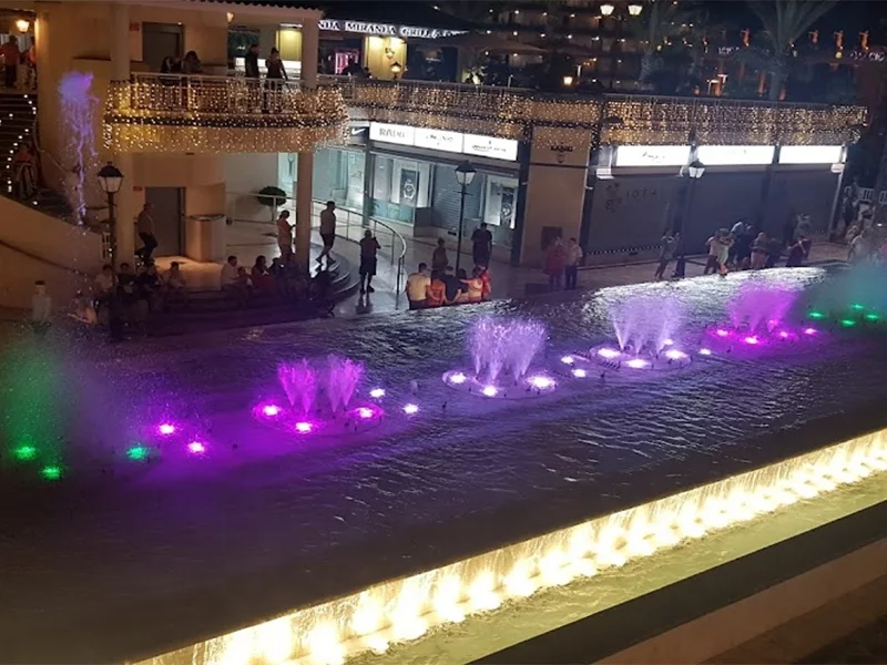 AWS Best Popular Large Fountain Multimedia Program Control Music Dancing Water Fountain with DMX512/RGB Led Light