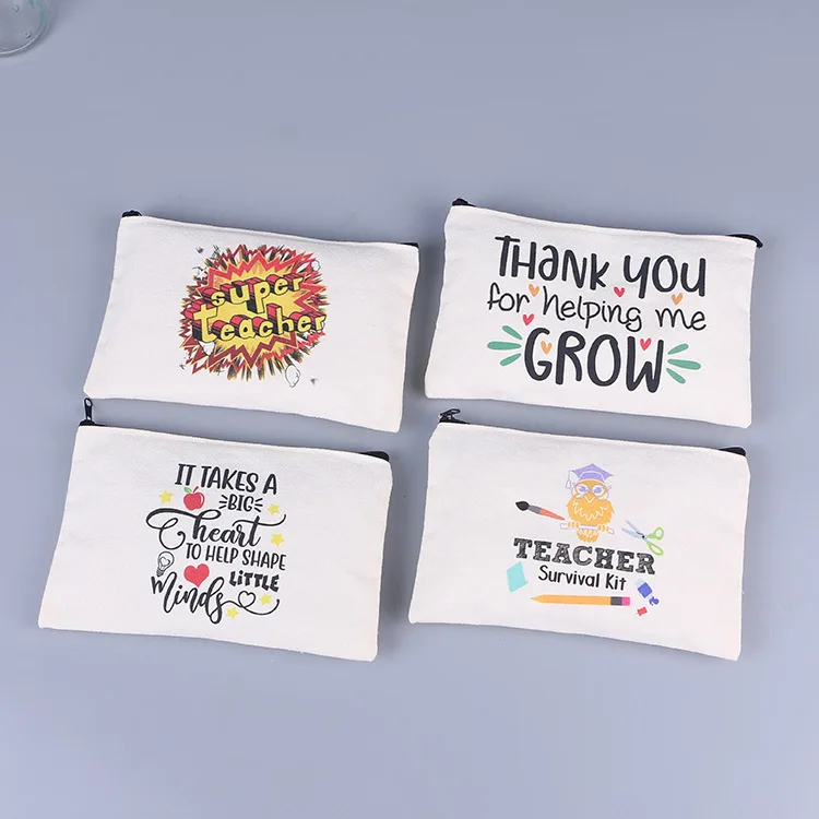 B393  cute design stationery pen bag school pouch pencil bags canvas pencil cases For Teenagers fashion wholesale