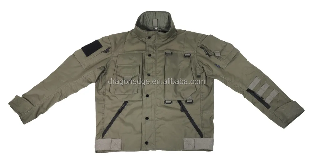 SPARK TAC Ranger Green camouflage  With Lining tactical uniform Nylon Water Proof Winter Tactical Jacket
