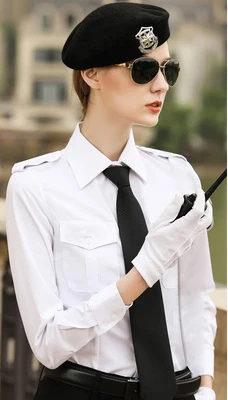 Uniform Shirt Office Formal Work Wear Skirt Suits For Women