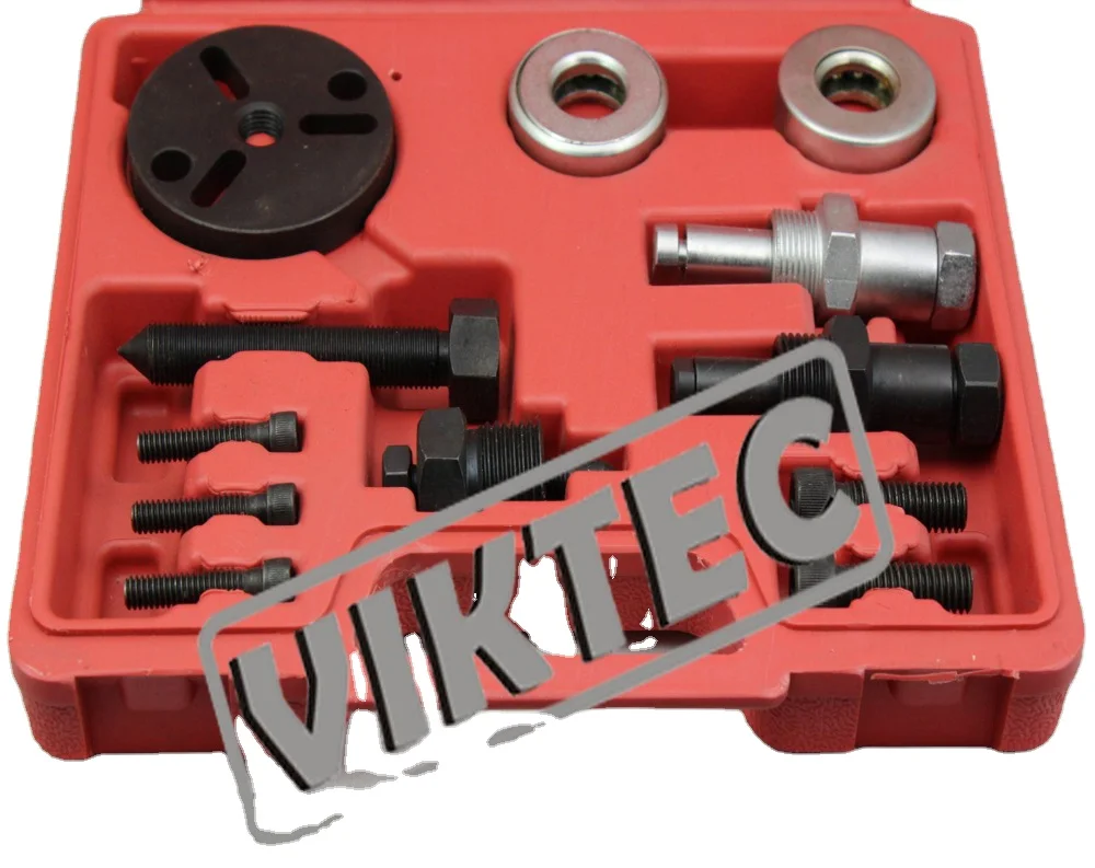 VIKTEC 12pc Air Conditioning Compressor Clutch Remover Kit