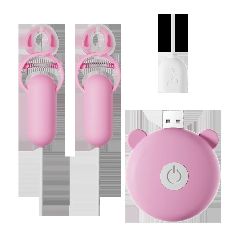 Wireless Remote Vibration Remote Mute Electric Nipple Clamps for Female Flirting Masturbation Wear Adult Toys