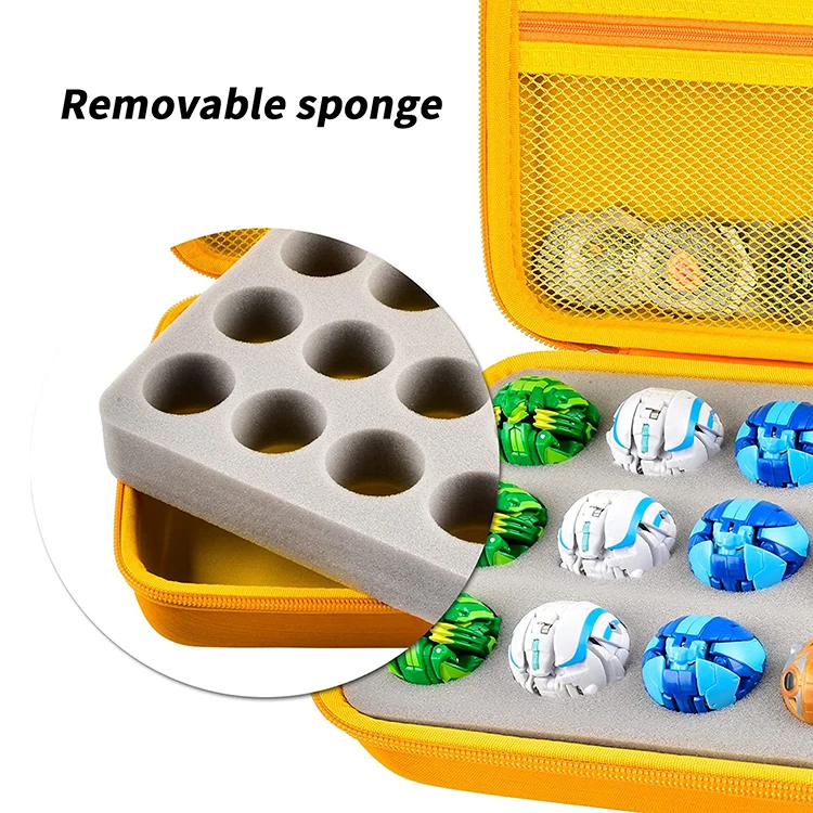 Toy Storage Case EVA Storage Case for Bakugan Toys Display Organizer Case