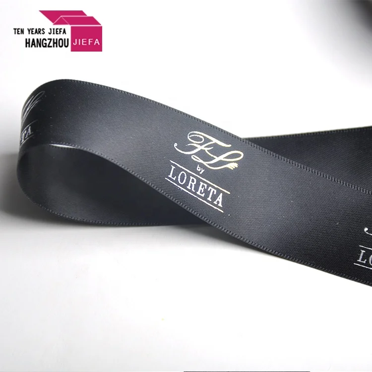 Good price wholesale custom printed satin label