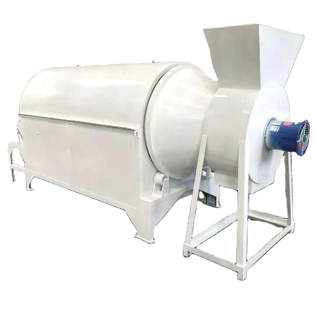Energy saving Small Poultry Manure Drying Machine Chicken/Cow/Horse Manure Rotary Dryer