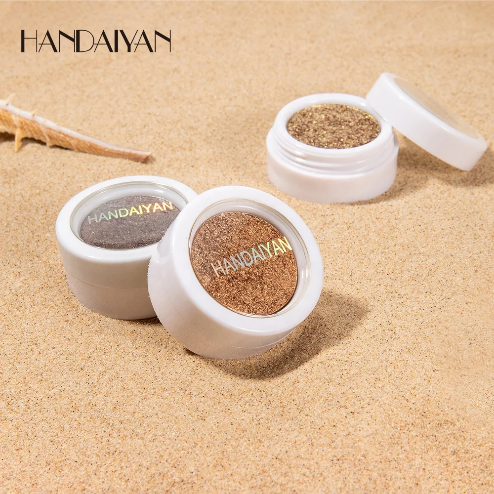 12 Colors Monochrome Potato Mashed Eyeshadow Glitter Shimmer Shining Lasting Metallic Eye Shadow Cosmetic