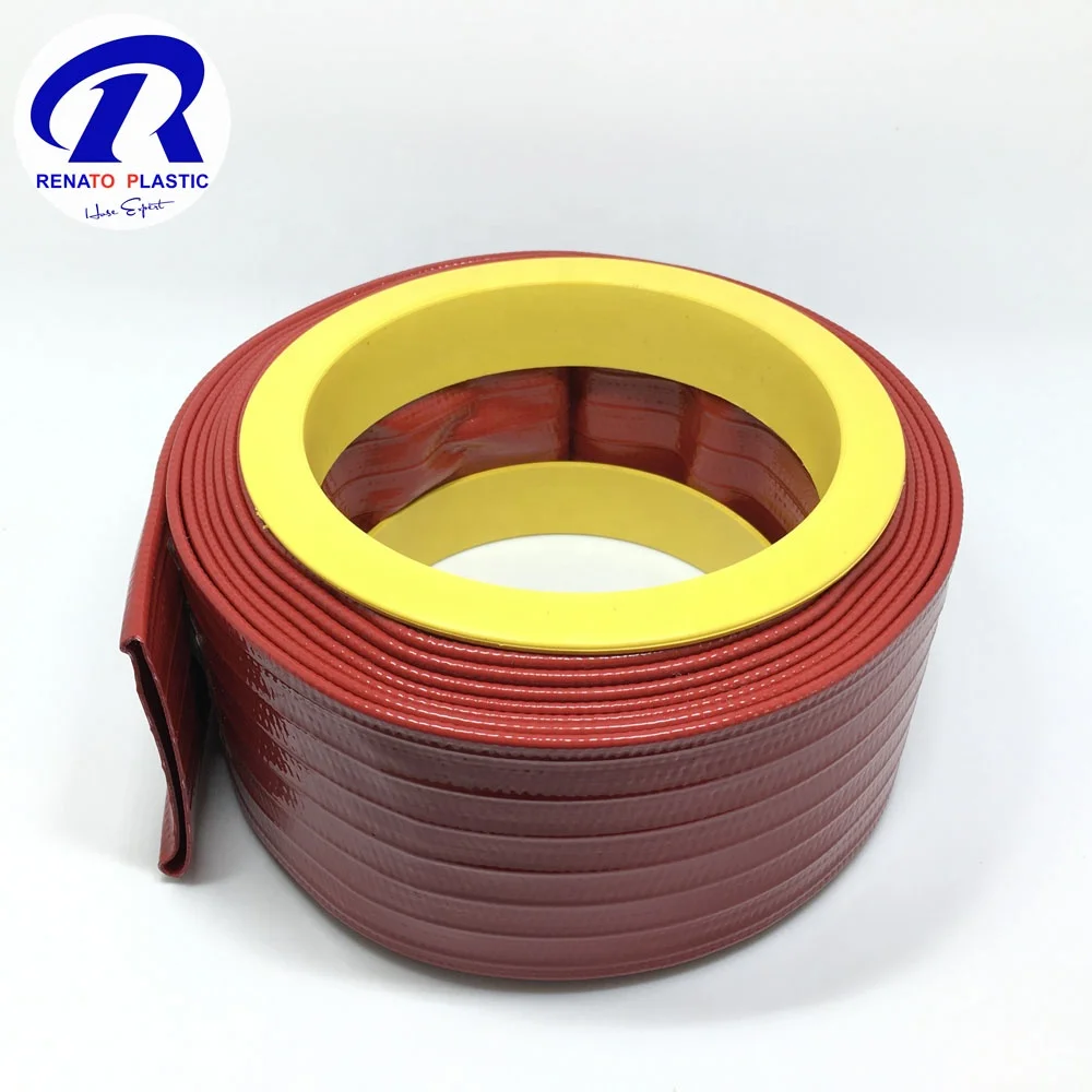 Flexible PVC Agriculture Irrigation 10 Inch Layflat Water Discharge Soft Hose For Agriculture Farming Factory Price