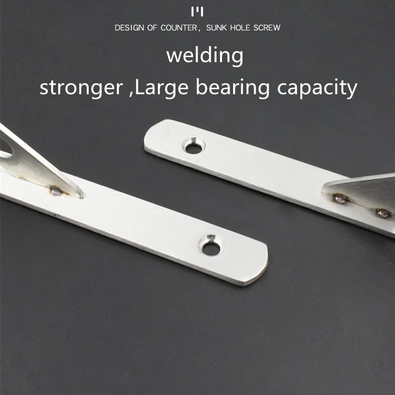 Прочный треугольный настенный металлический кронштейн для дерева