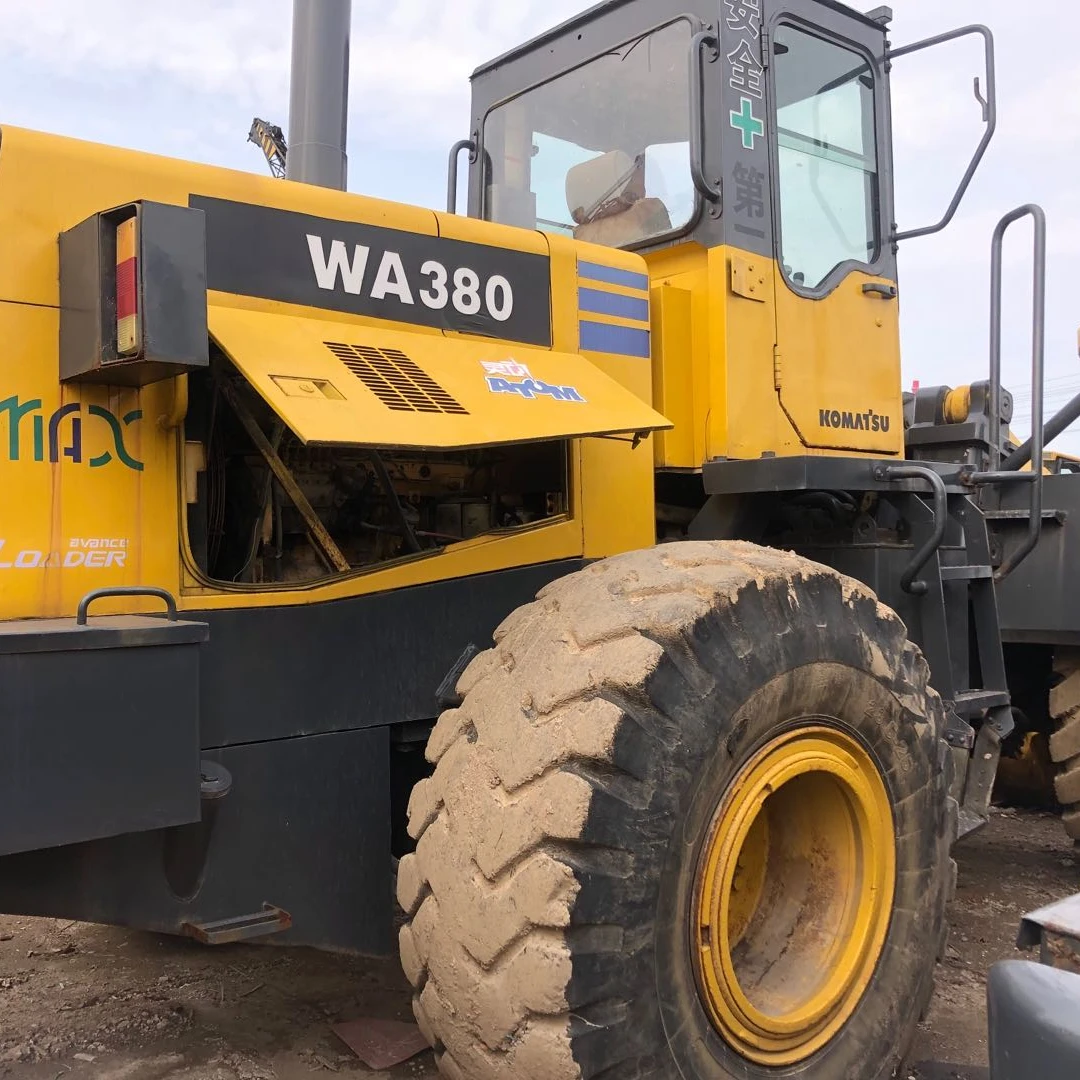 USED  JAPAN  BRAND  KOMATSU  WA380   WHEEL  LOADER