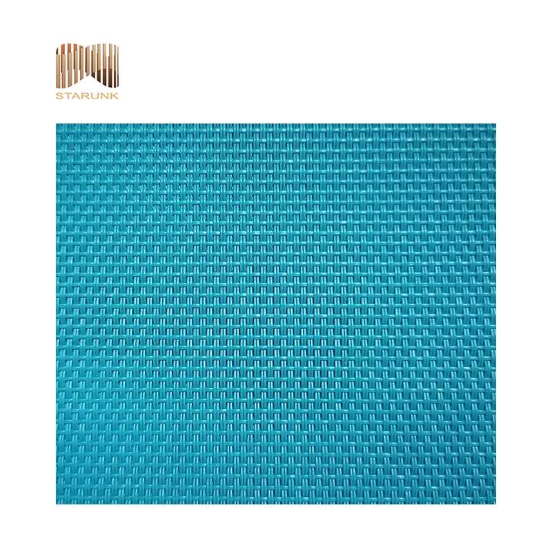 Pvc Coated Mesh Fabric High Quality Vinyl Coated Woven Polyester Fabric 2m*50m Per Roll or Customized 500D-1500D Embossed