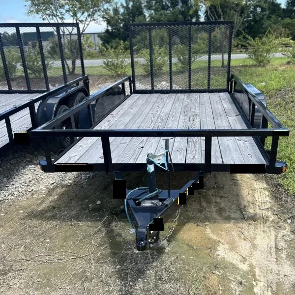 Северная Америка 7x14 7x16 Тандемная ось Утилита/автомобильный прицеп