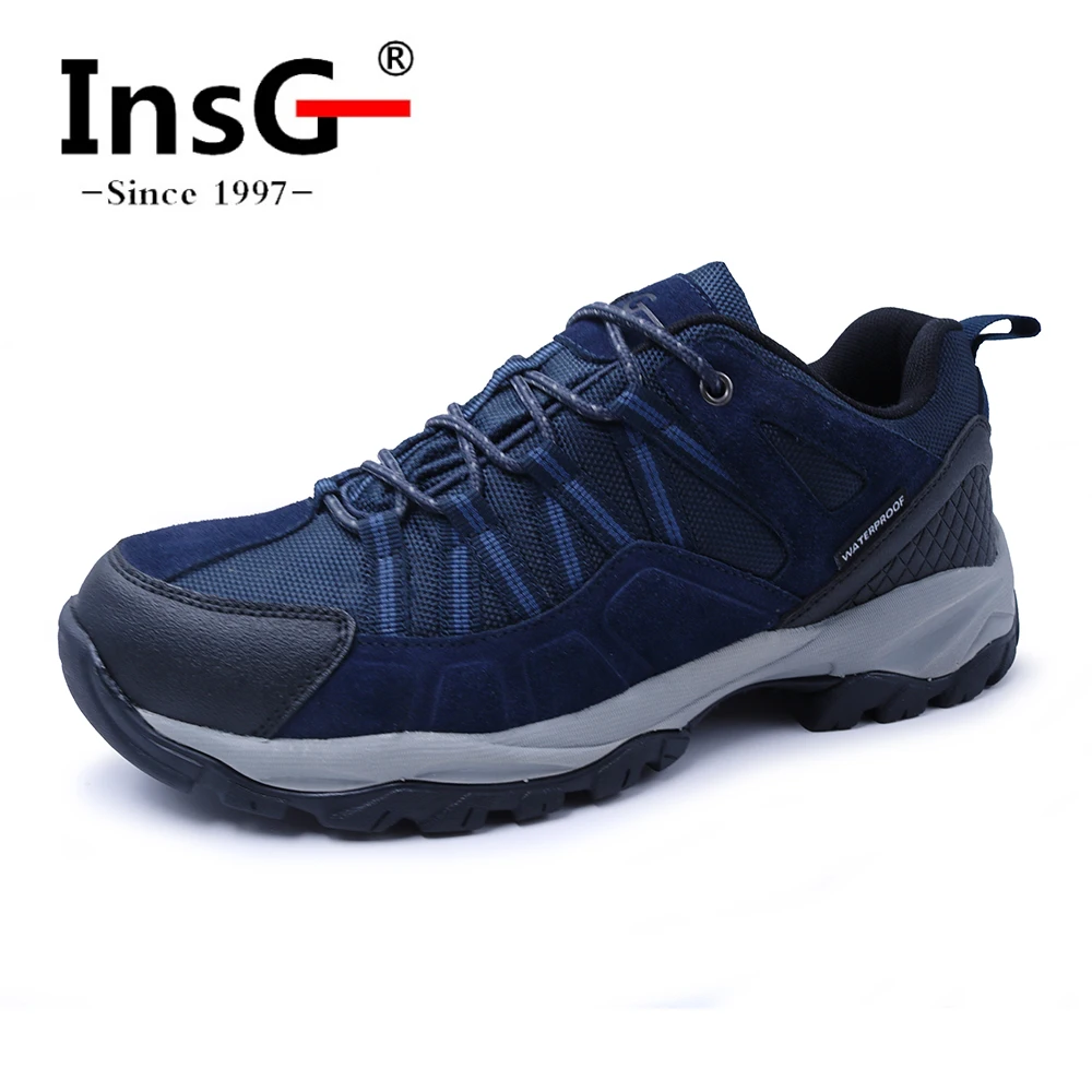 Mens Hiking Shoes Outdoor Shoes Outdoor Shoes Summer Breathable Men Lace Up No slip