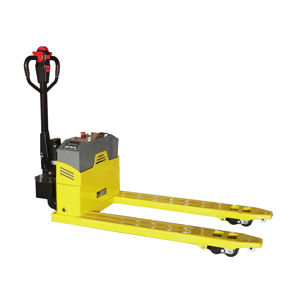 electrical pallet truck handle Factory direct sales electric high lift pallet truck full electric all terrain pallet truck