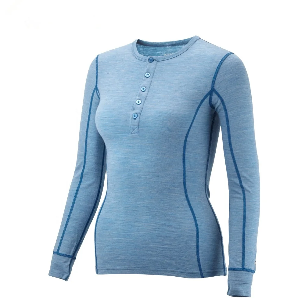 
Ladies Wholesale merino wool Ski thermal base layer underwear 
