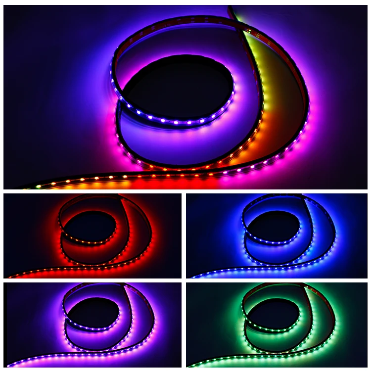 Others Car Light Accessories RGB 24V LED Strip light Car Led Decoration strobe warning Truck Side Neon Light