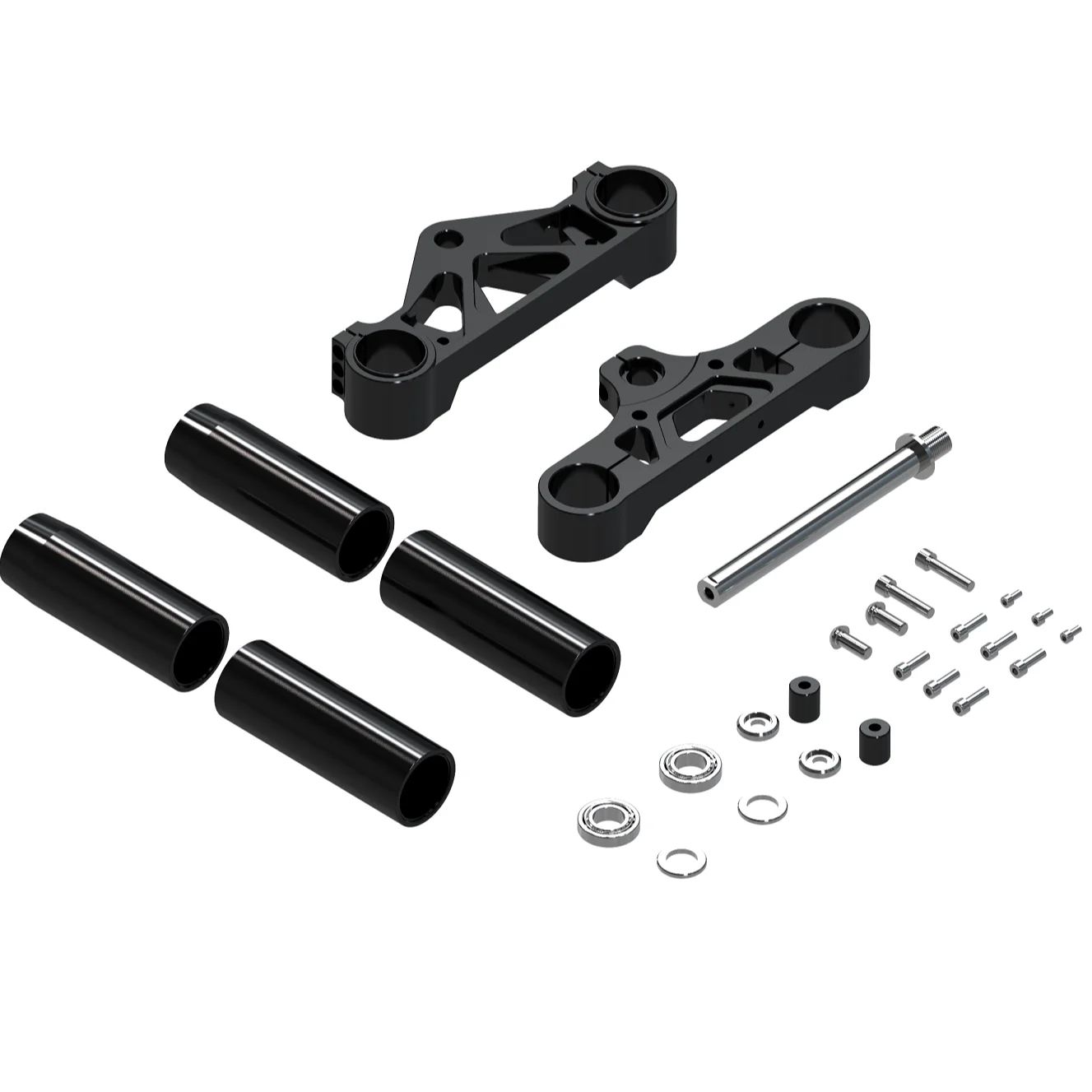 INCA Modification Motorcycle Steering Dampers Stabilizer Triple Tree Clamp for Modified motorcycles vrod softail