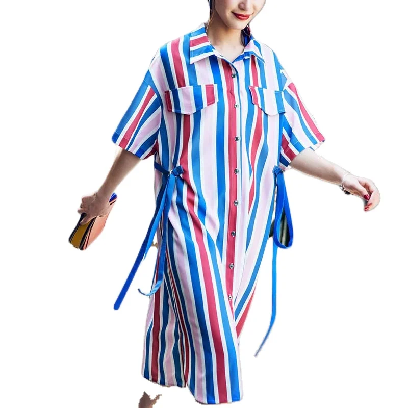 
Good Quality Fancy Design Hot Selling Cheesecloth Dress Chinese Clothing Manufacturer 