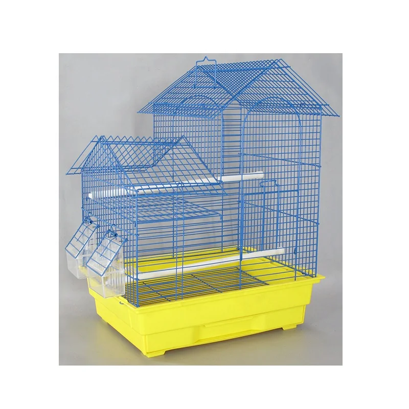 Wholesale Plastic Trays Antique Bird Breeding Cages Large Bird Cages for Parrots Canary Pet Cage
