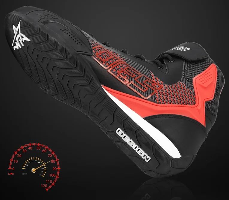 New Model professional motorbike motorcycle boots motocross racing boots waterproof biker protect ankle moto shoes