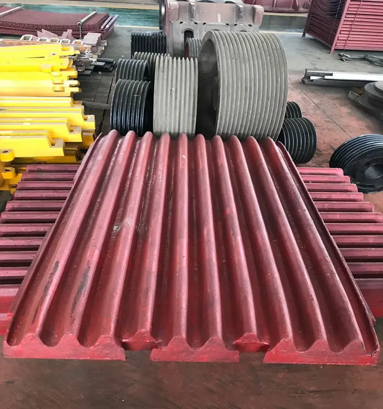 OEM Supply High Manganese Steel Crusher Fixed Jaw Plates Liner Crusher Wear Parts Tooth Plate