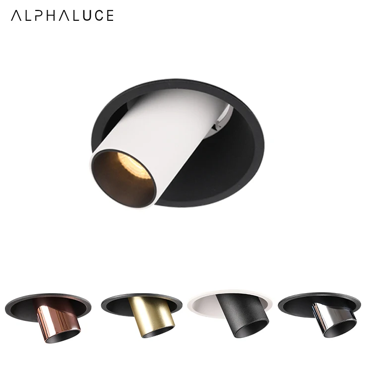 7w adjustable recessed LED downlight wholesale with tube