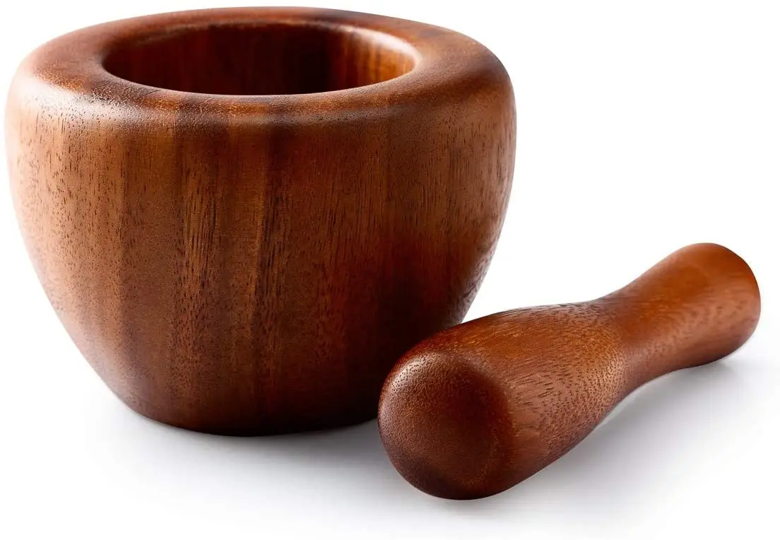 Cheap Price acacia wood mortar and pestle , acacia wood  wood mortar and pestle,wood muddler