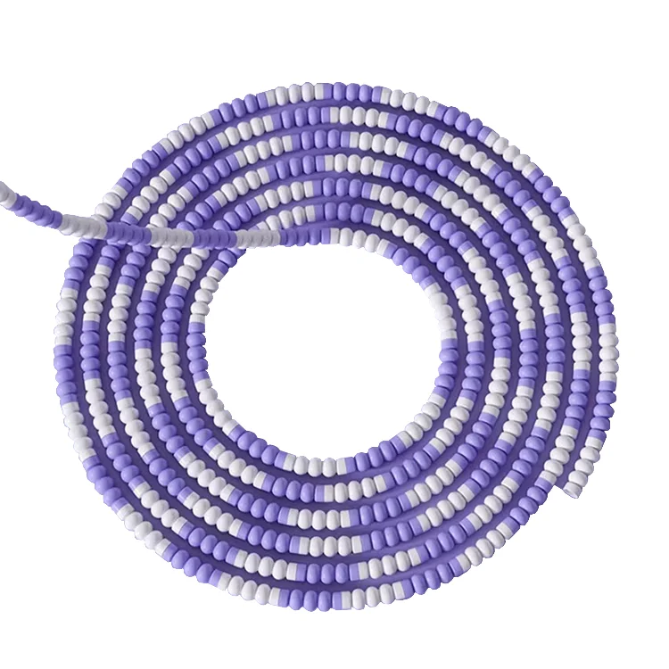 TPE PVC materials lightweight bamboo jump rope fancy bamboo joint skip entertainment rope jump rope