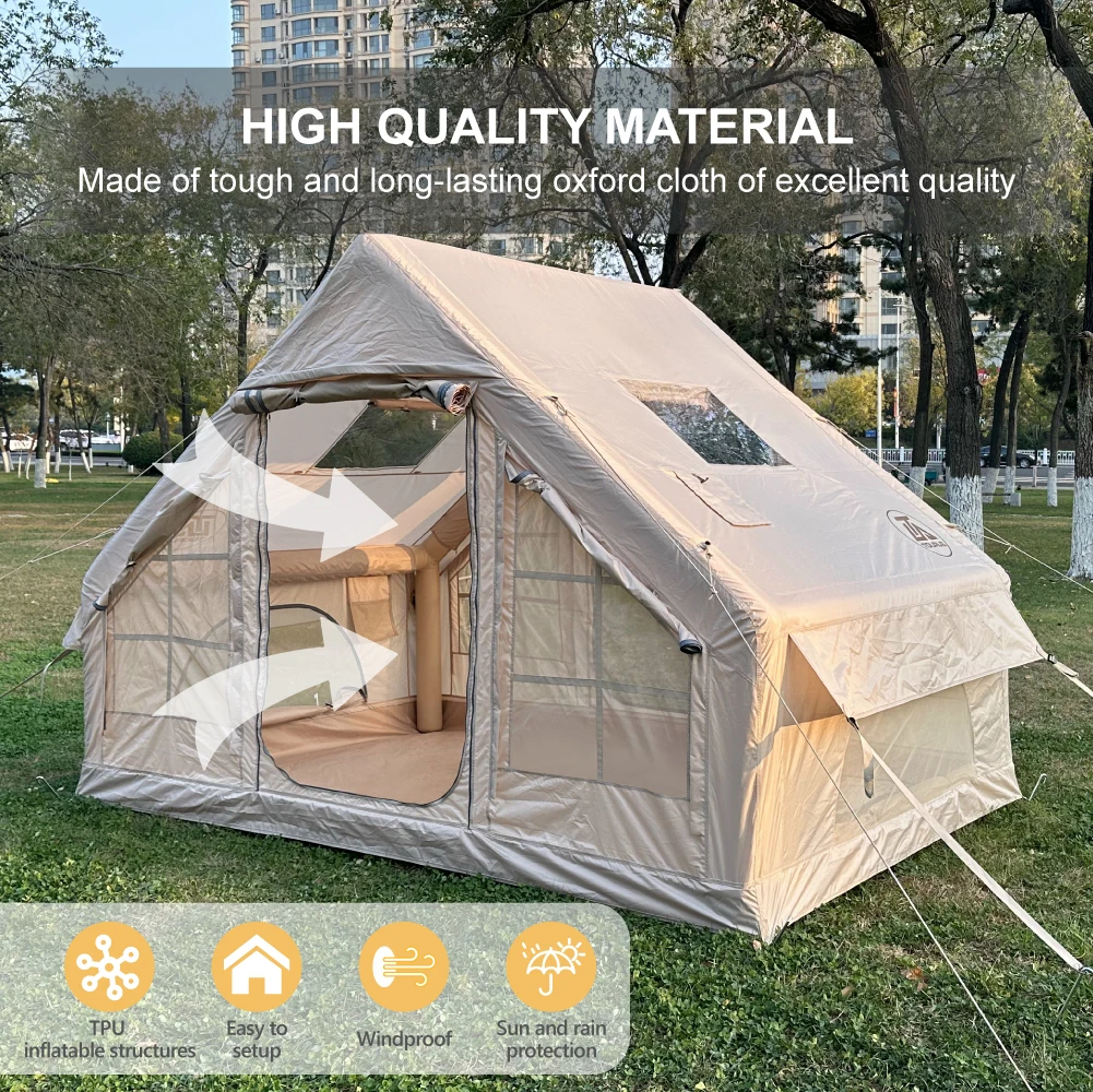 TOURUS Outdoor camping tent Large space camping inflatable tent