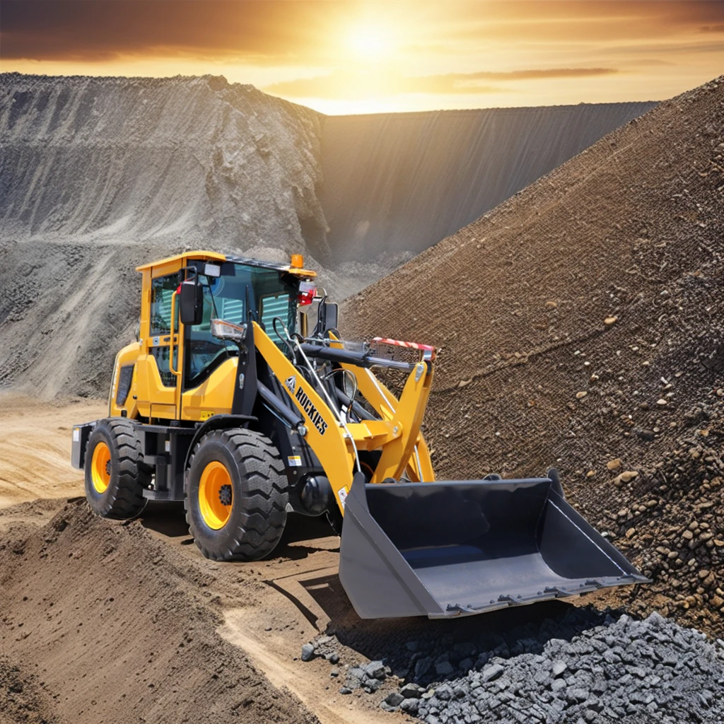 SDTW All-Famous Brands Factory Price 2 Ton TW918 Front End Wheel Loader with Hengli Hydraulic Cylinder 1-Year Warranty