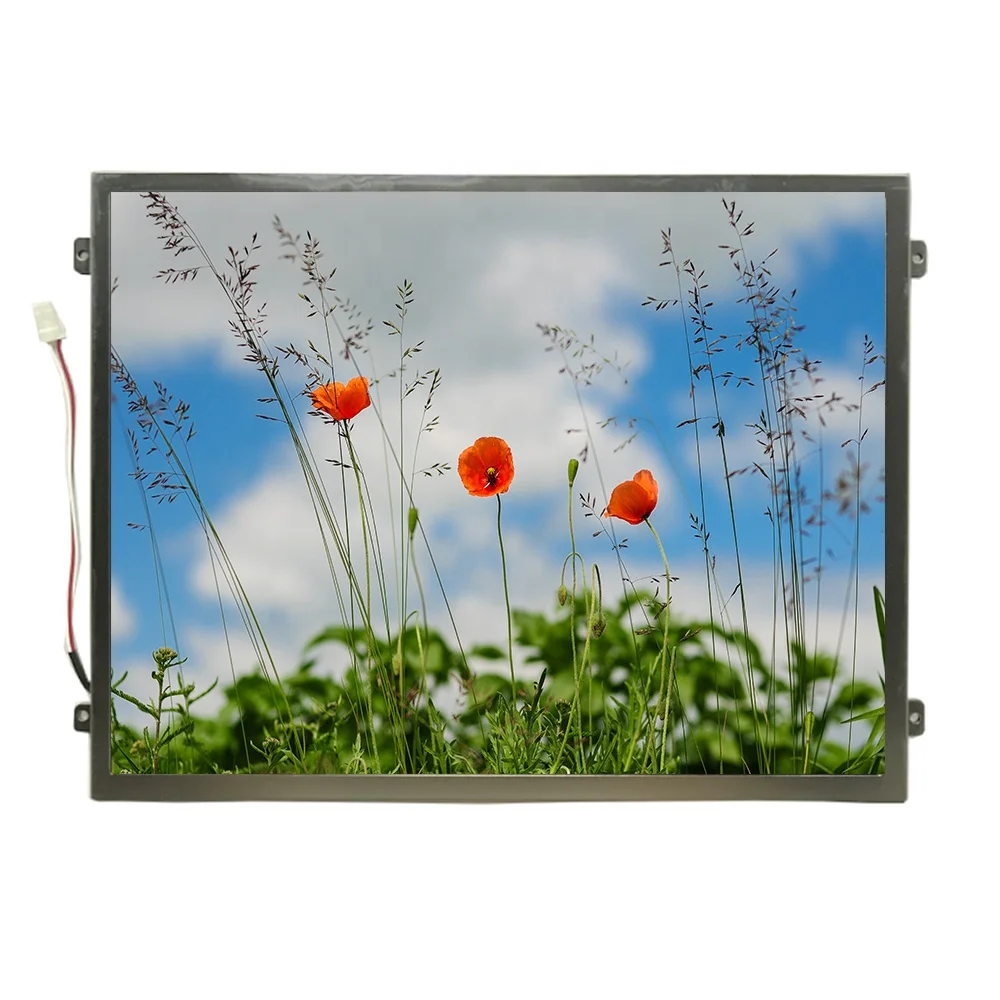 10,4 дюймовый промышленный ЖК-дисплей 1024*768 LVDS, читаемый солнечным светом, IPS широкий температурный жк-дисплей