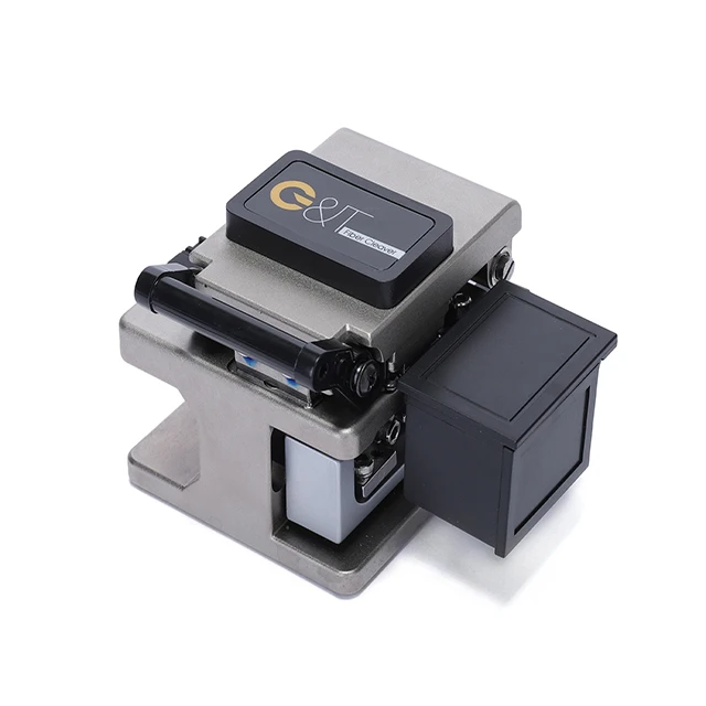 G&T 0708BX automatic spring back and garbage box auto open and close optical fiber cleaver