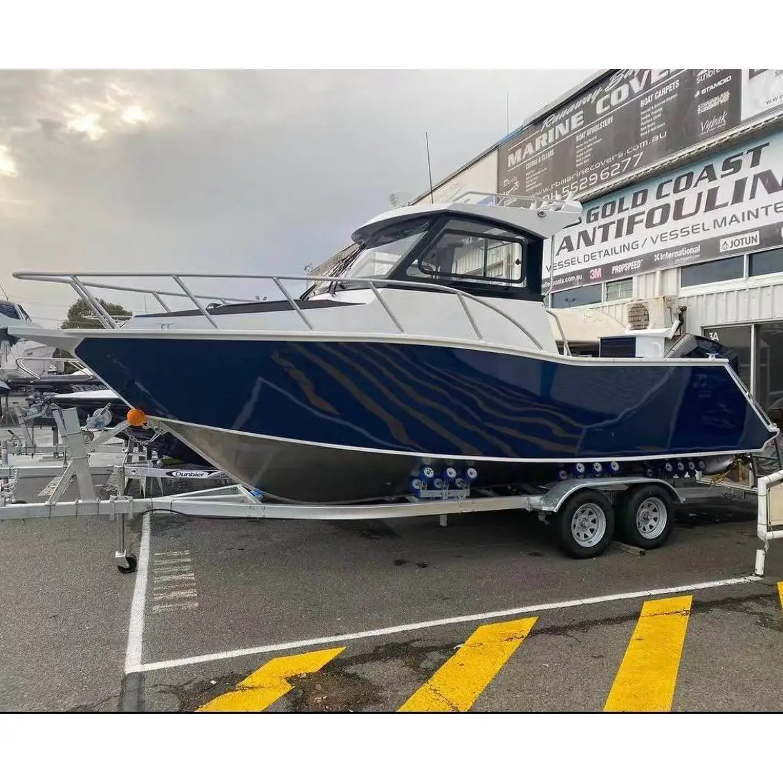 Gospel Boat cost-effective fishing vessel Profisher 6.85m / 23ft Aluminum Aluminium fishing boat