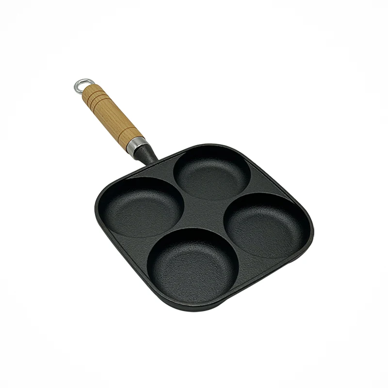Cast Iron Non Stick Egg Mini Frying Pan kitchen wares wholesale fry pan