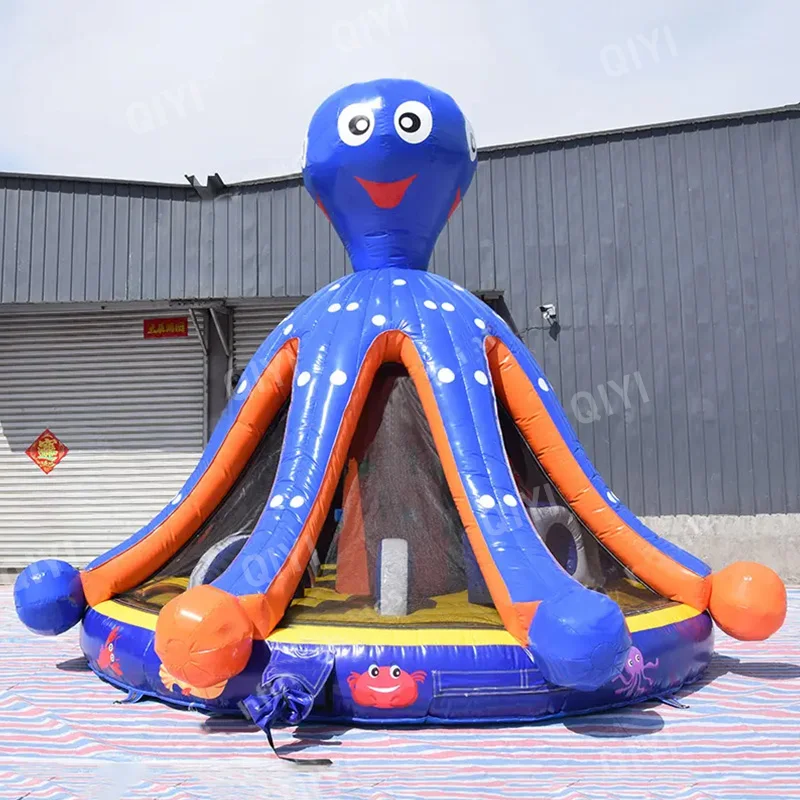Inflatable castle bouncer blow up bouncy jump Inflatable Jumping Commercial Octopus Bounce House