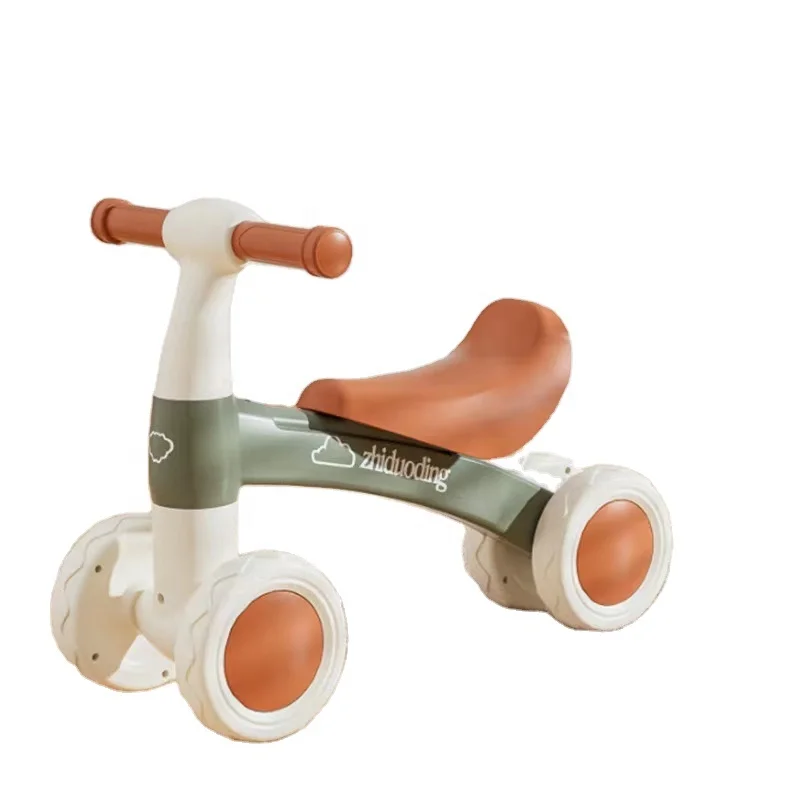 New Design 1-3 Years Baby Toys Gift Walker  Kids Balance Bike Bicycle 4 PP Wheels Children Toddler Car Push Bike