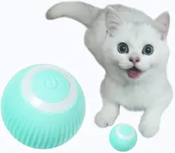 Smart Cat Toys Automatic Rolling Ball Electric Cat Toys Interactive for Cats Training Self Moving Kitten Toys Pet Accessories