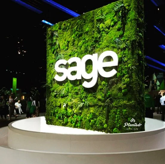 Custom Mixed Moss Logo, Branded Moss Wall,Natural Office Wall Sign Decor ,Custom Moss Letters