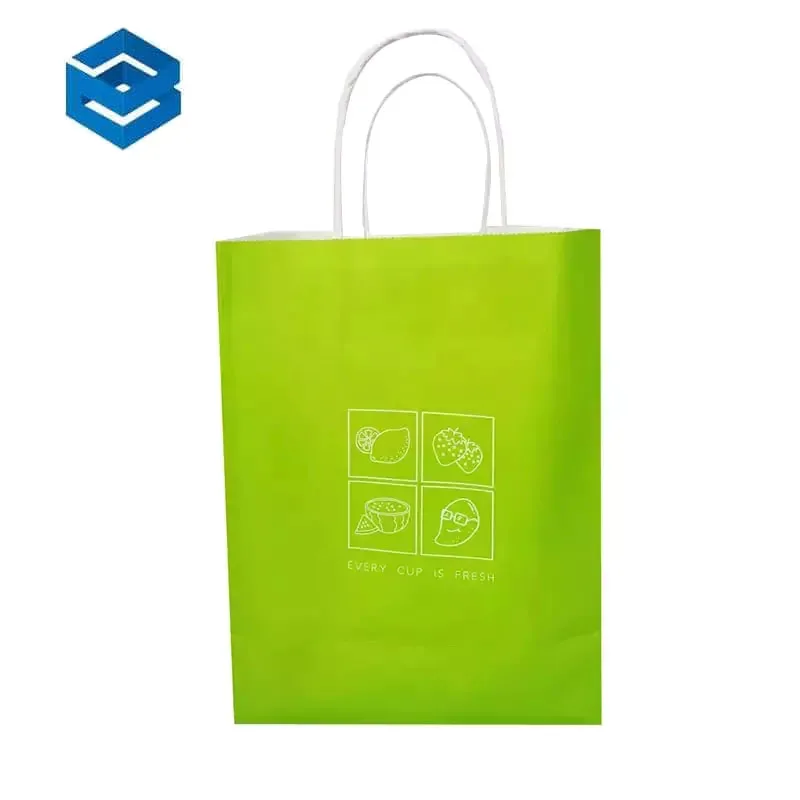 Wholesale Kraft Craft Gift Paper Bags Custom Printed Kraft Paper Shopping Bags with Bottom Gusset