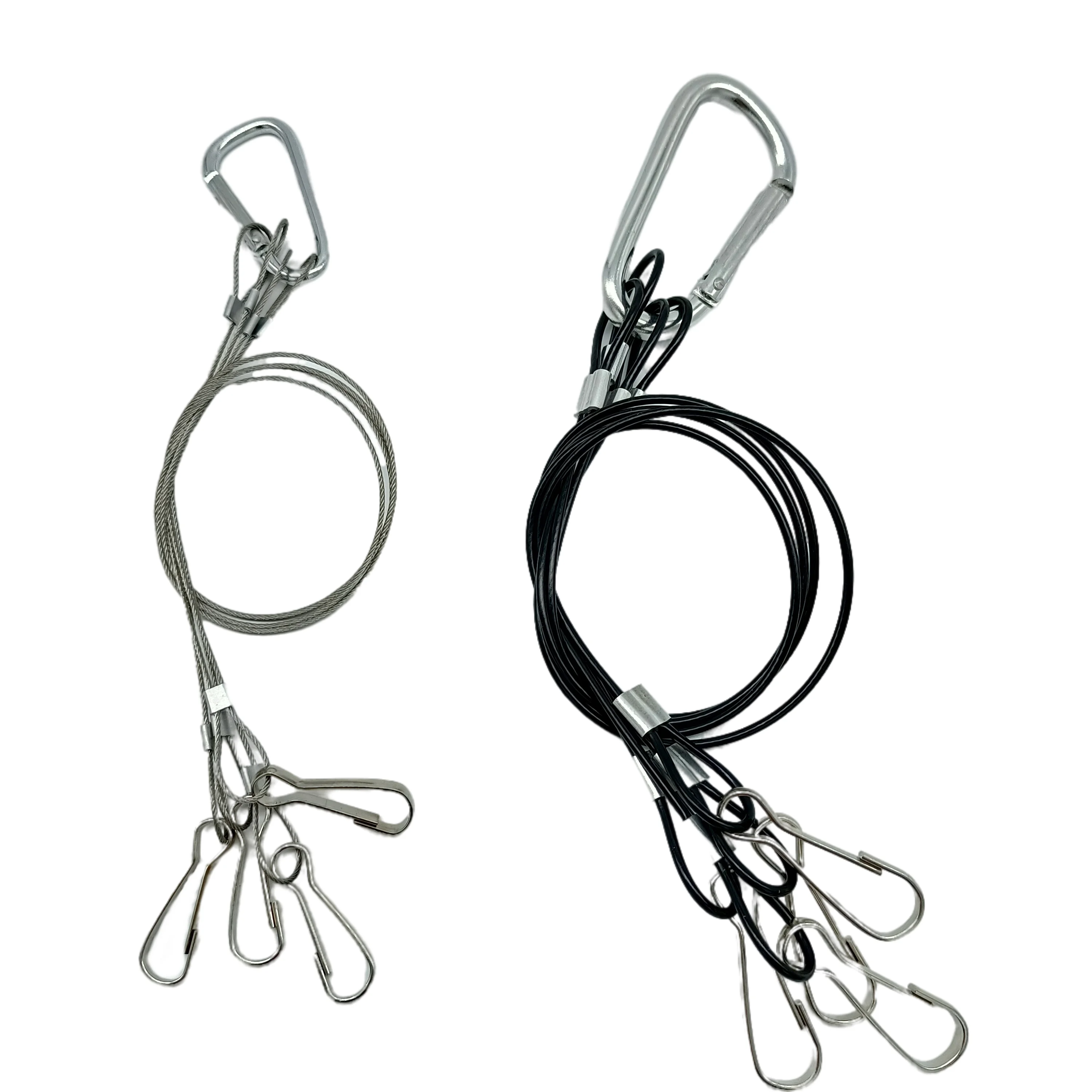 One hook and four lines of plant lamp hanging line   LED lights steel cable for hanging system