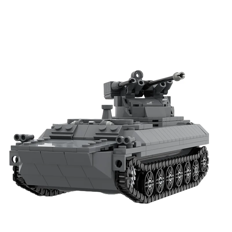 GoldMoc Military Battle Vehicles Tank Toy MOC-149879 MT LB 6MB IFV Tank Children Education Building Blocks Set