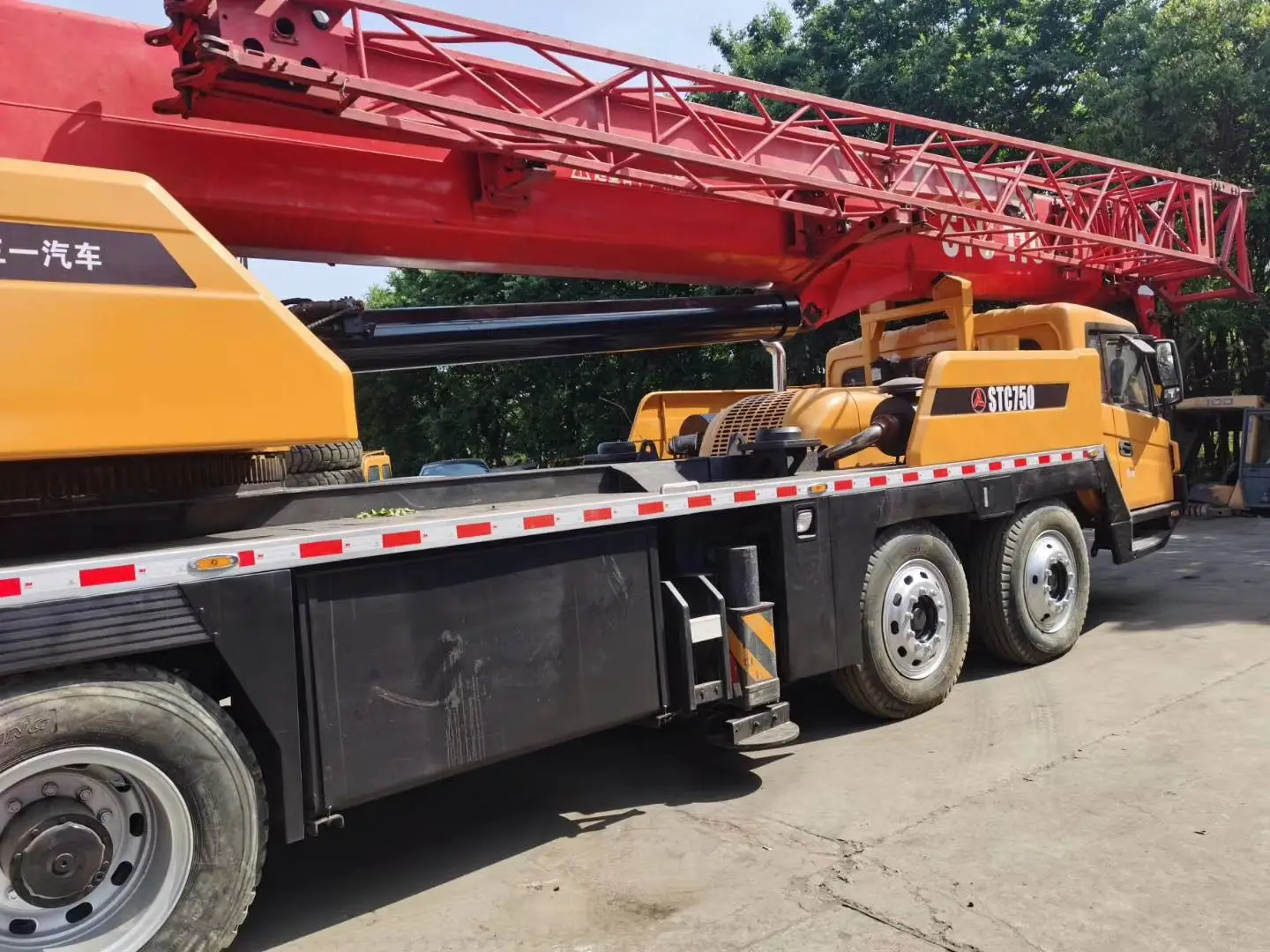 2017 Year Truck Cranes Sany Used 70 Ton Crane Ton STC750 Used Cranes For Sale