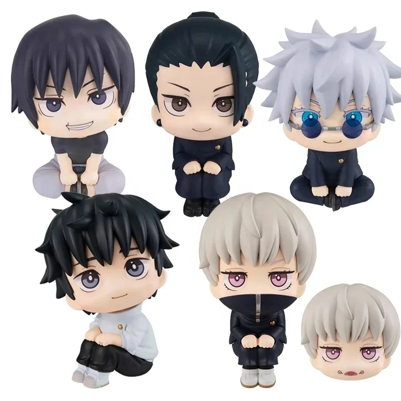 Фигурка из ПВХ фигурка аниме Jujutsu Kaisen Itadori Yuji Satoru Gojo Коллекционная модель игрушка 10 ~ 20 см