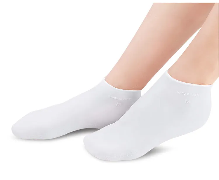 Gel boat socks elastic moisturizing socks anti-dry and cracked feet dry moist invisible care elastic socks