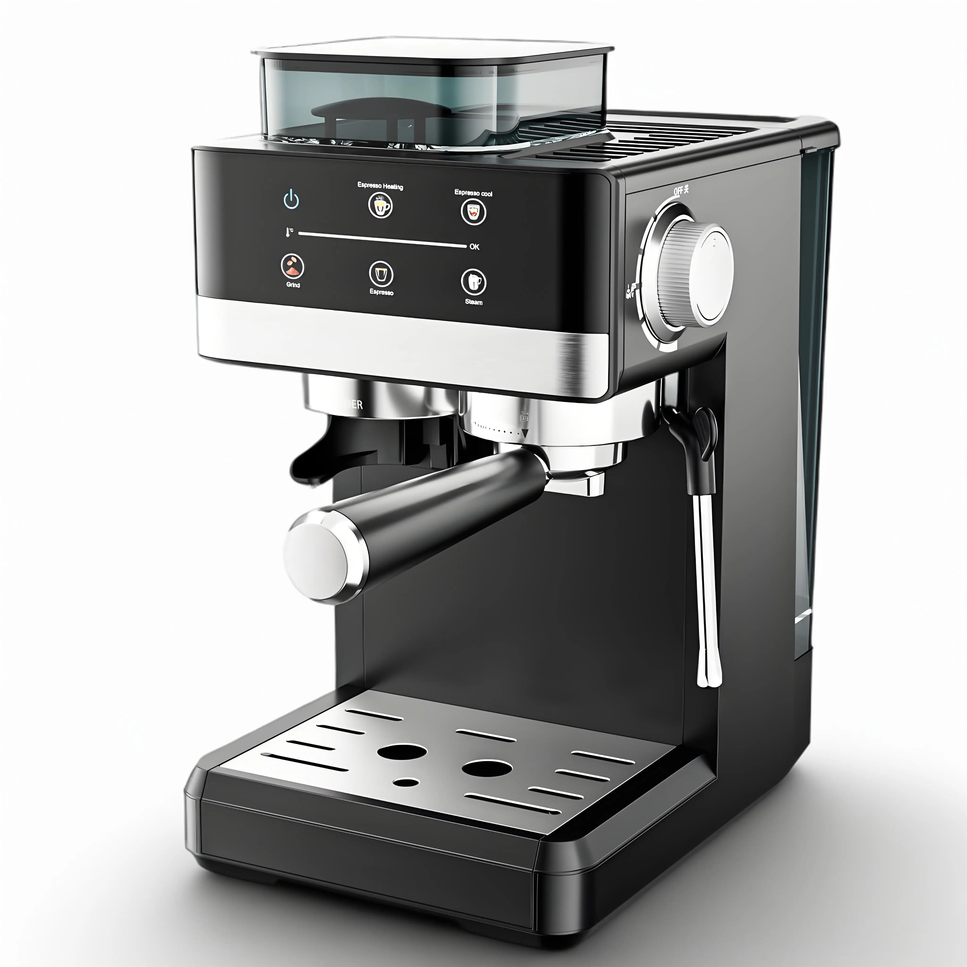 Best Semi-automatic Cappuccino Cafeteras Kahve Makinesi Espresso Coffee Maker Coffe Coffee Machine