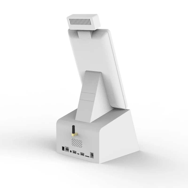 CE certified desktop 10.1 All in One Payment Kiosk Self Order Kiosk Machine with auto cut Printer 58mm  Android OS 11 OEM ODM